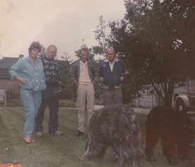 Ria & Jos Kelp, Jim Hassel and Pat Coyne